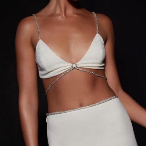 Meshki White Maxi Dress - Picture 3 of 6